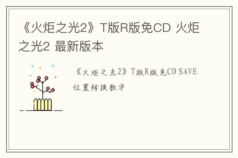 《火炬之光2》T版R版免CD 火炬之光2 最新版本